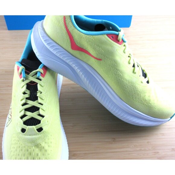 Hoka Men's Mach 6 Running Shoes Yuzu Cielo Blue Sizes NIB 1147790 YZC - Picture 5 of 9